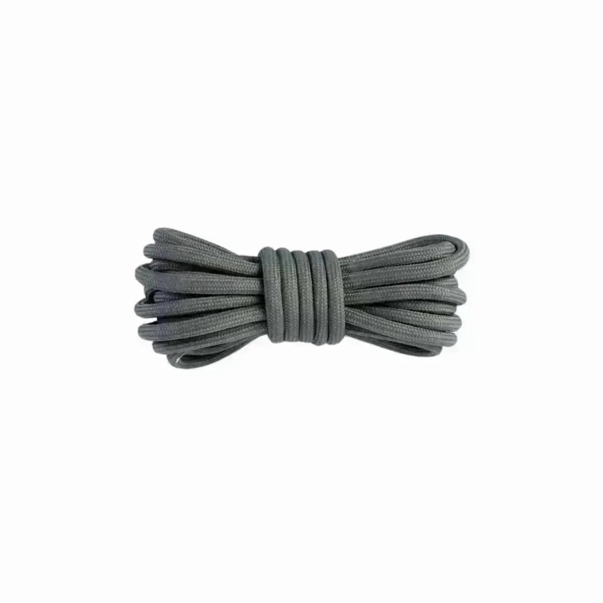 Graphite grey replacement rope laces for Yeezy 350 MX Rock sneakers by Kicks Shoelaces.