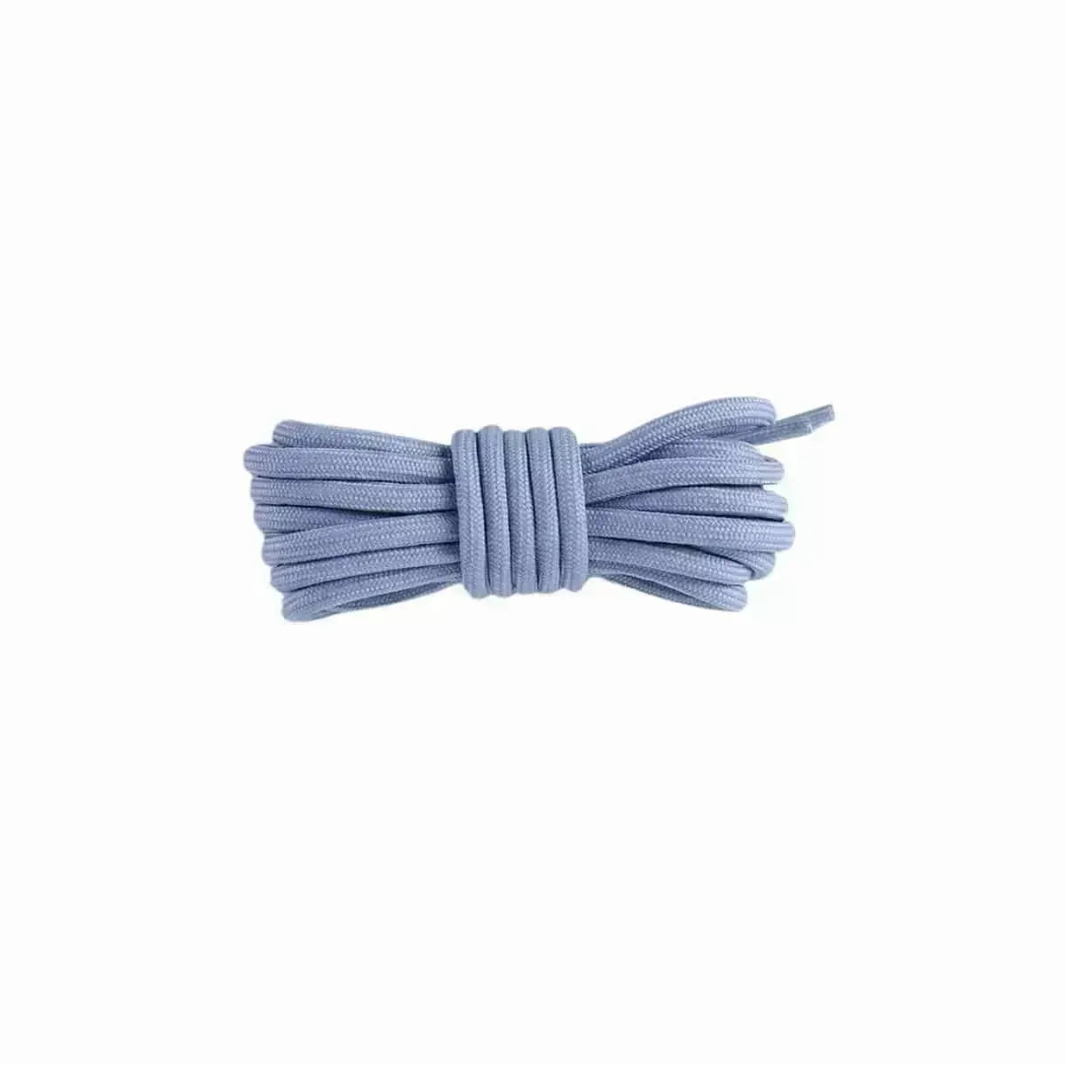 Purple blue replacement rope laces for Yeezy 350 MX Rock sneakers by Kicks Shoelaces.