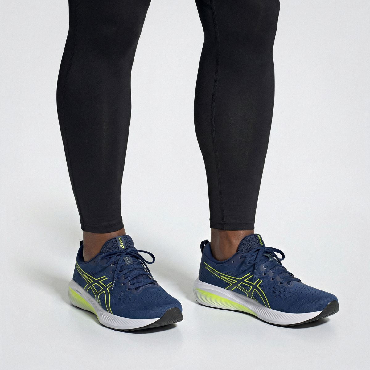 Replacement shoe laces by Kicks Shoelaces for Asics Gel Excite 10 running shoes.