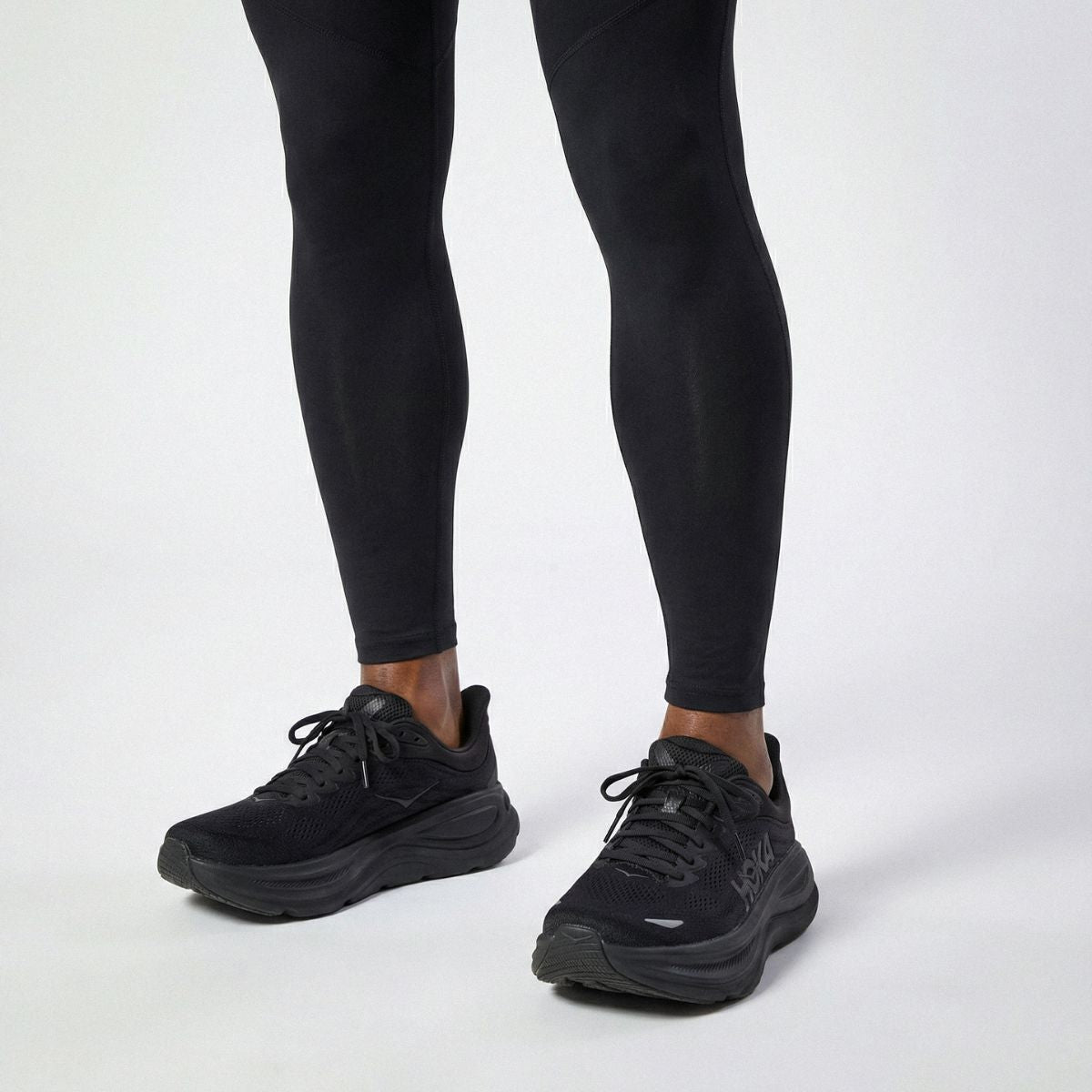 Replacement shoe laces for Hoka Bondi 9 running shoes, designed for all-day comfort and support by Kicks Shoelaces.