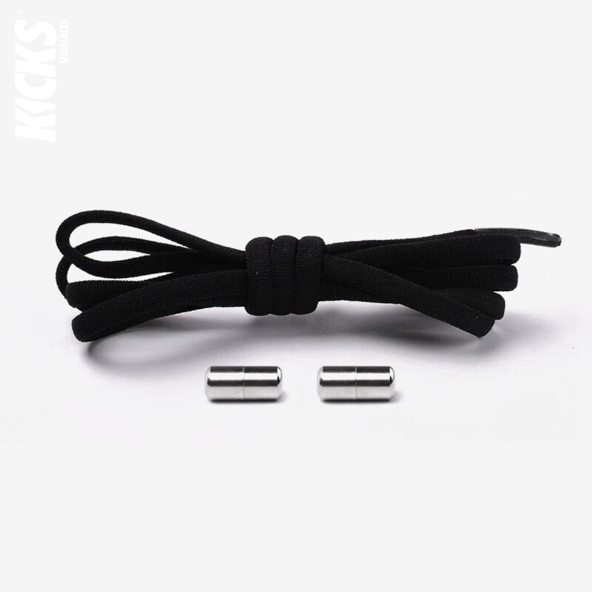 black-kids-elastic-no-tie-shoe-laces-for-sneakers-by-kicks-shoelaces