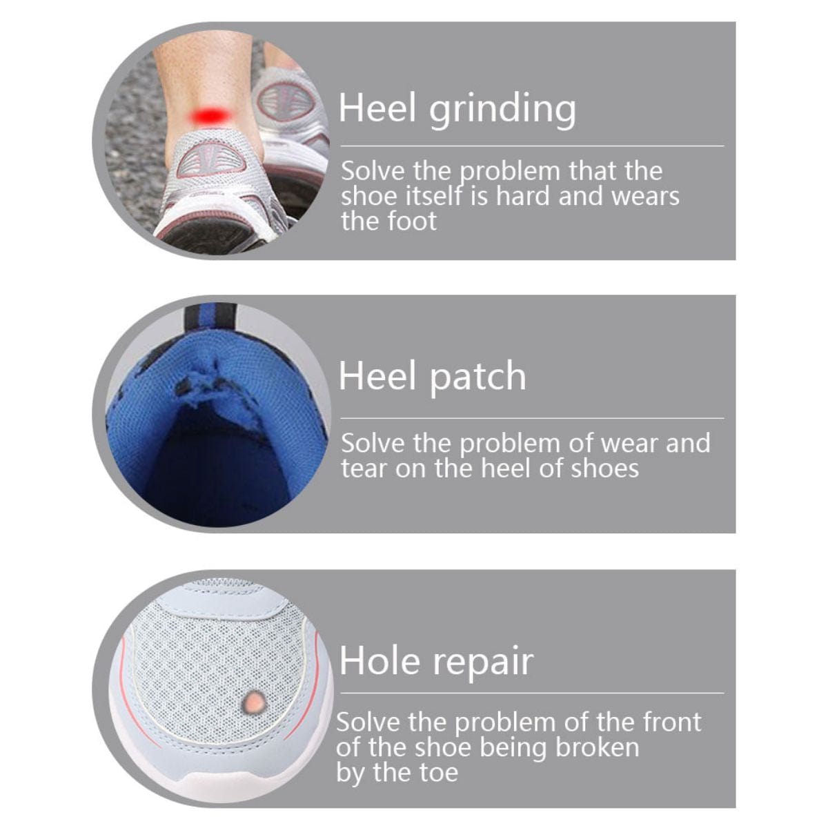 Shoe Repair Patches - Kicks Shoelaces