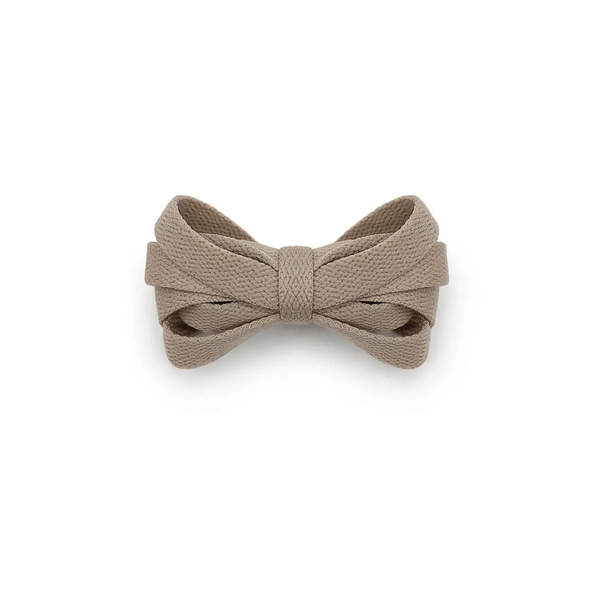 Stone khaki 12mm fat laces for sneakers by Kicks Shoelaces