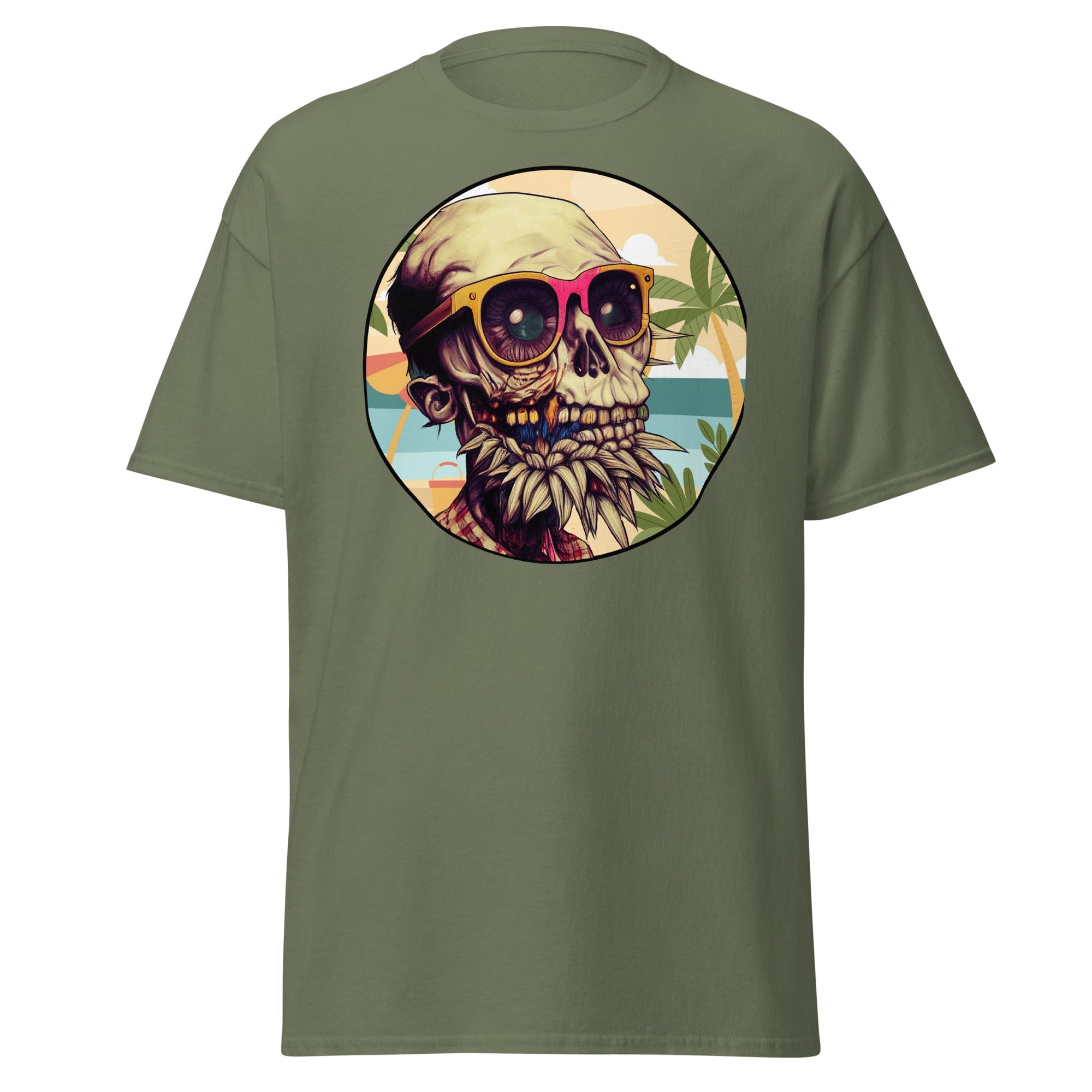 Tropical Terror Mens Graphic Zombie Tee - Kicks Shoelaces