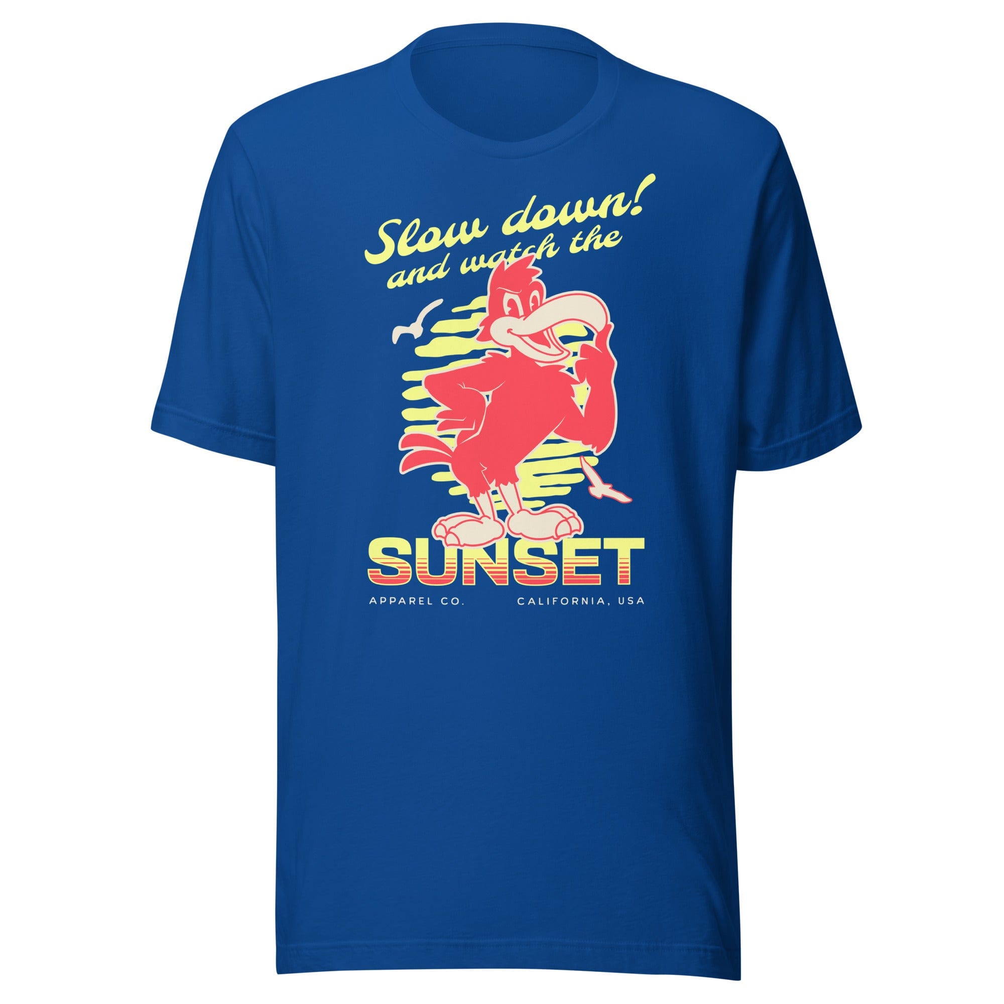 Sunset Watcher Cartoon T-Shirt