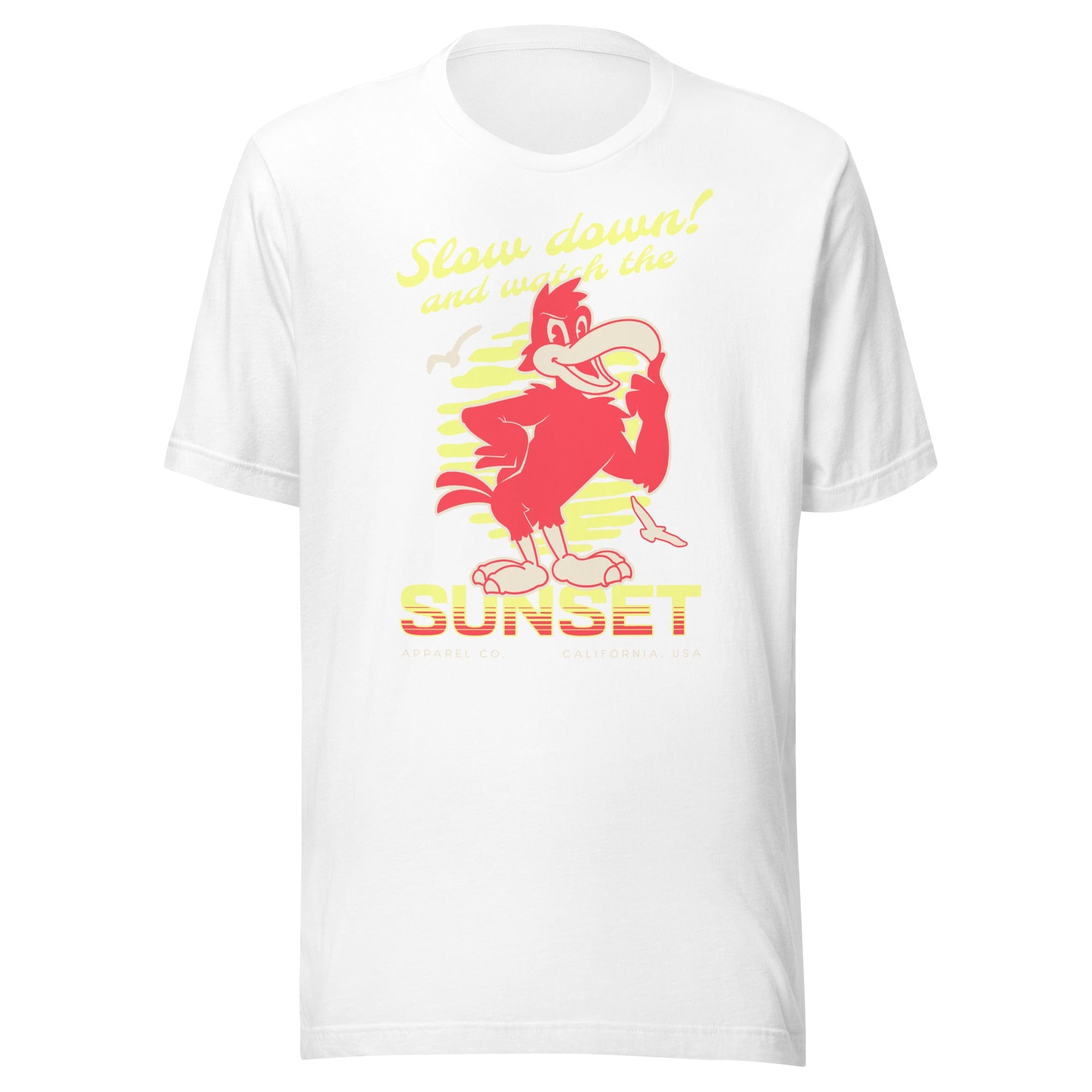 Sunset Watcher Cartoon T-Shirt