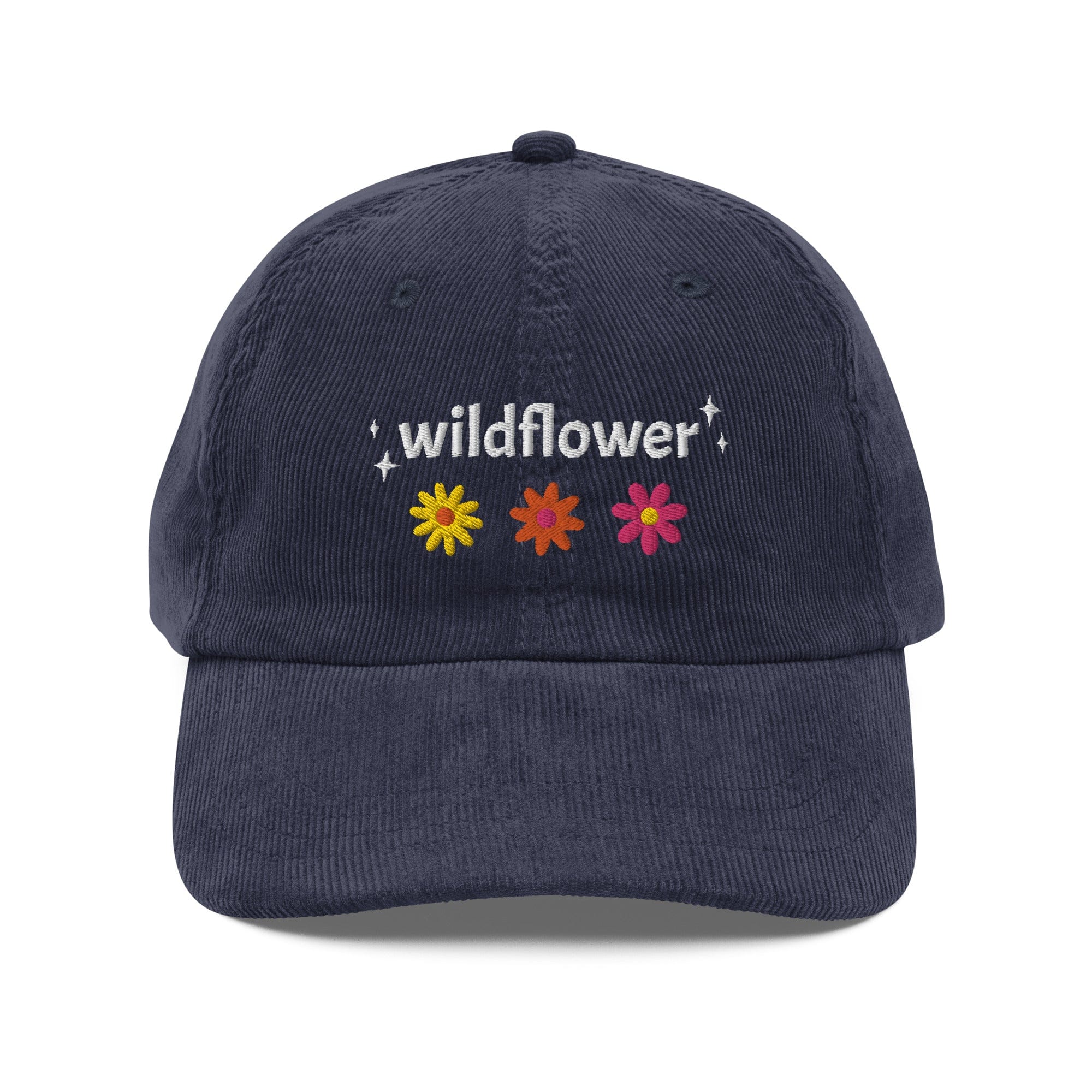 Wildflower Corduroy Hat