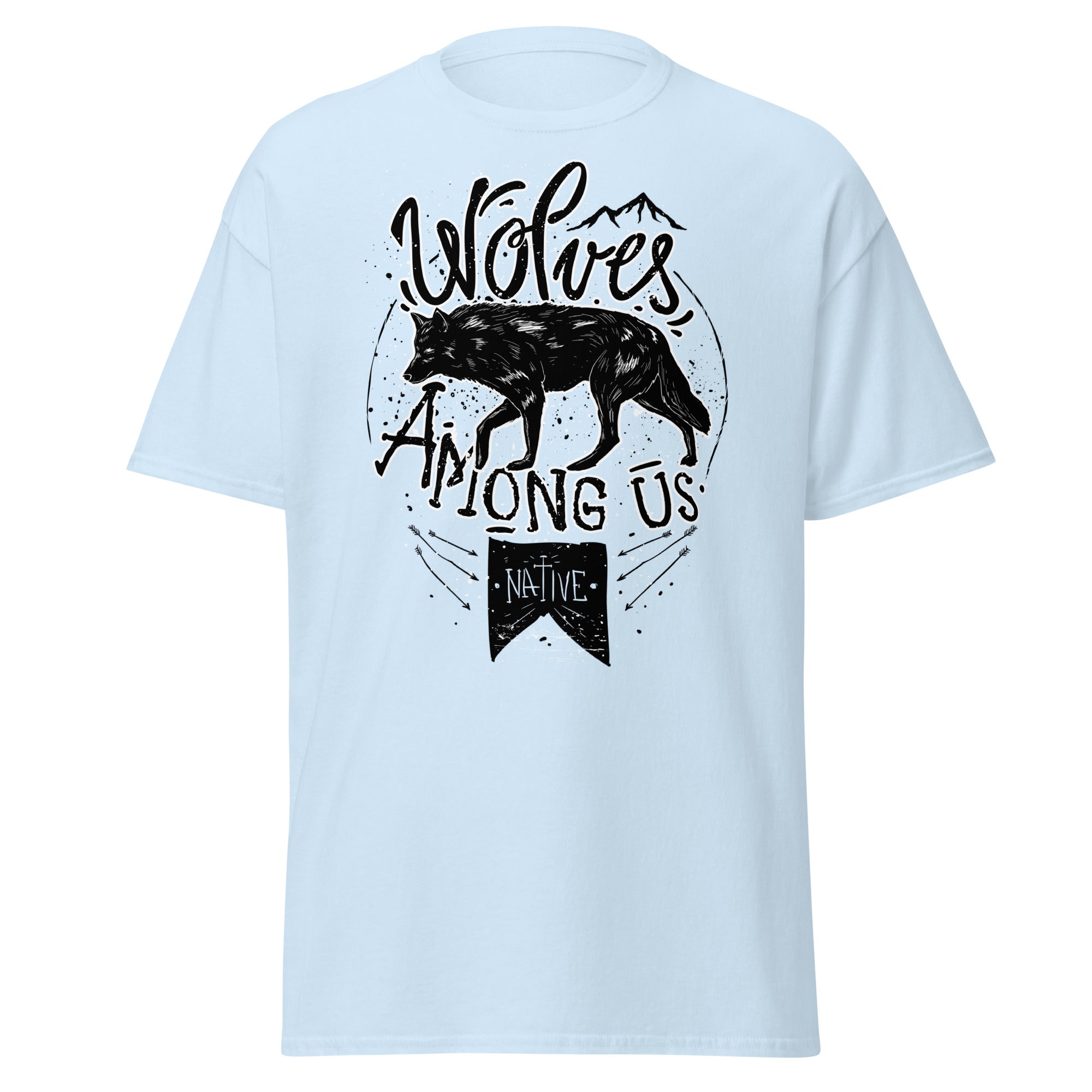 Wolves Among Us Mens Graphic Tee - Kicks Shoelaces