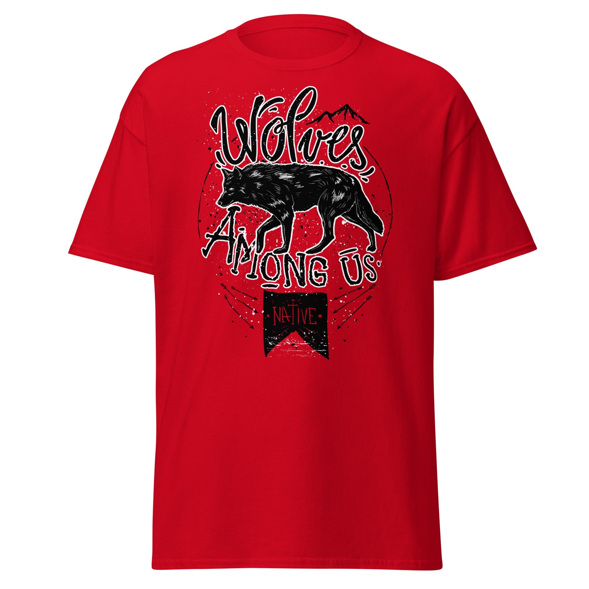 Wolves Among Us Mens Graphic Tee - Kicks Shoelaces