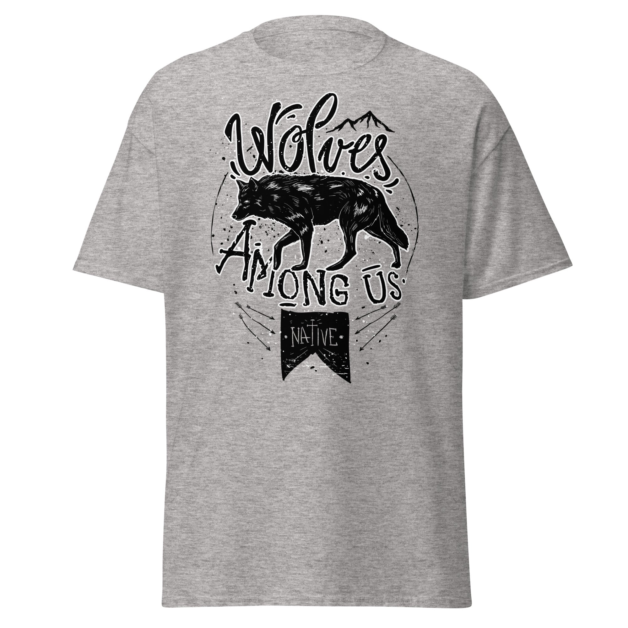 Wolves Among Us Mens Graphic Tee - Kicks Shoelaces