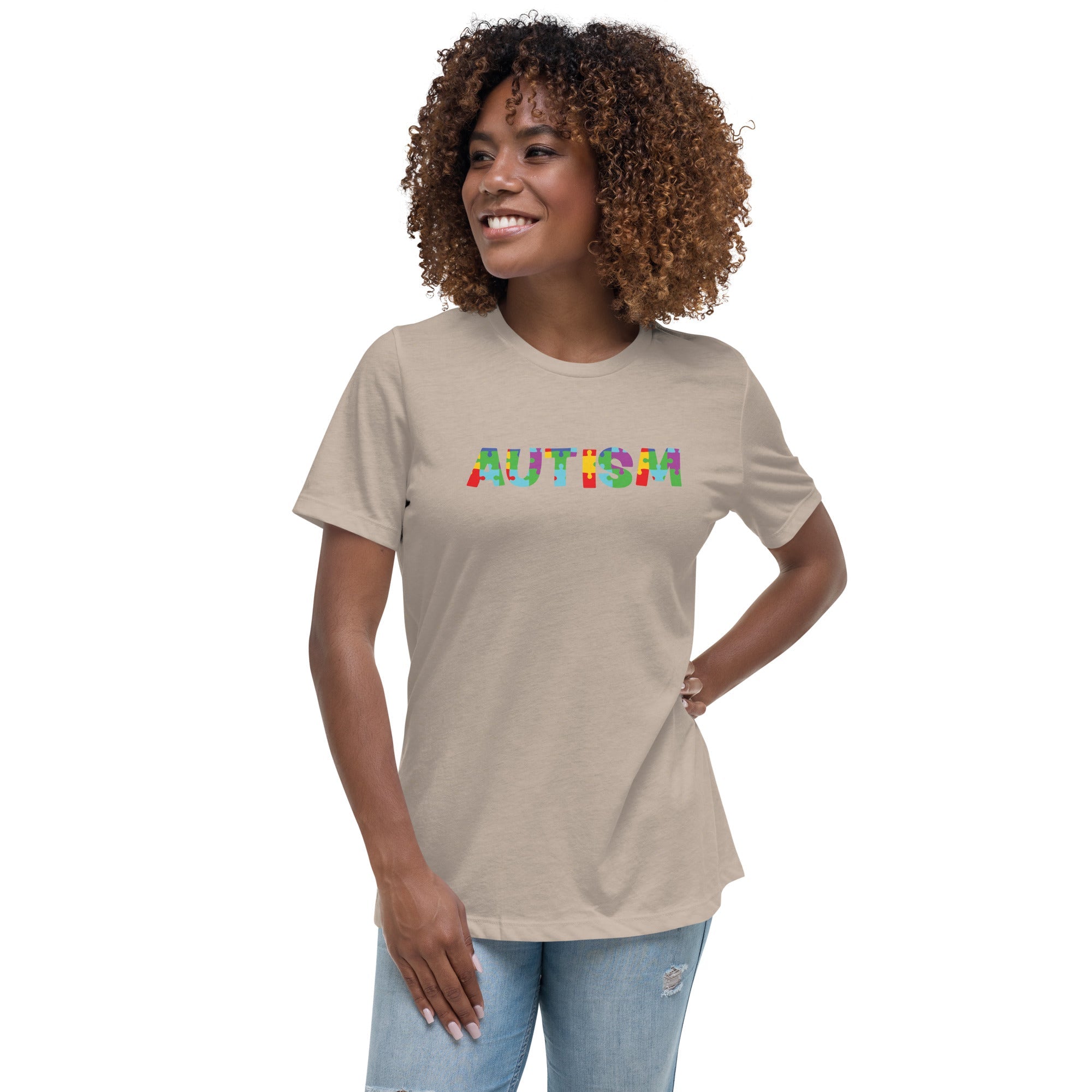 Women's Austism Custom T-Shirt - Kicks Shoelaces