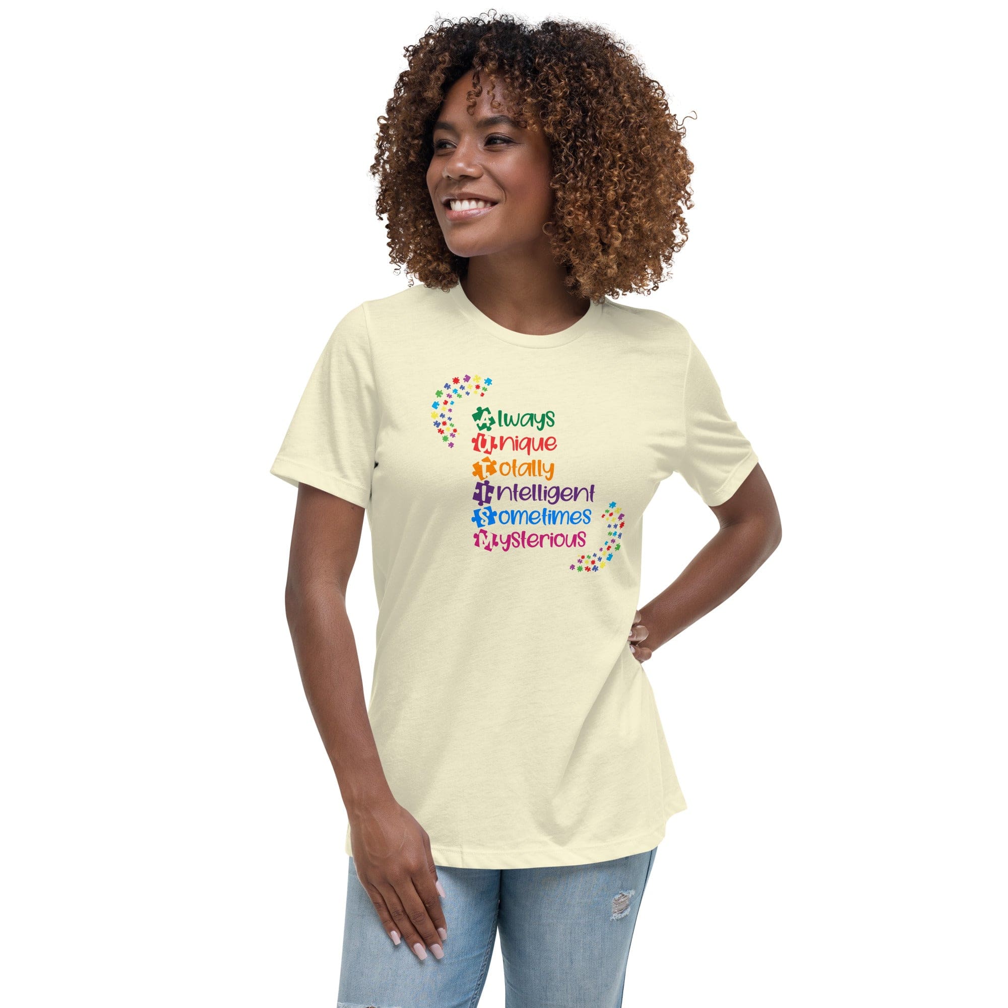 Women's Autism Motivation Custom T-Shirt - Kicks Shoelaces