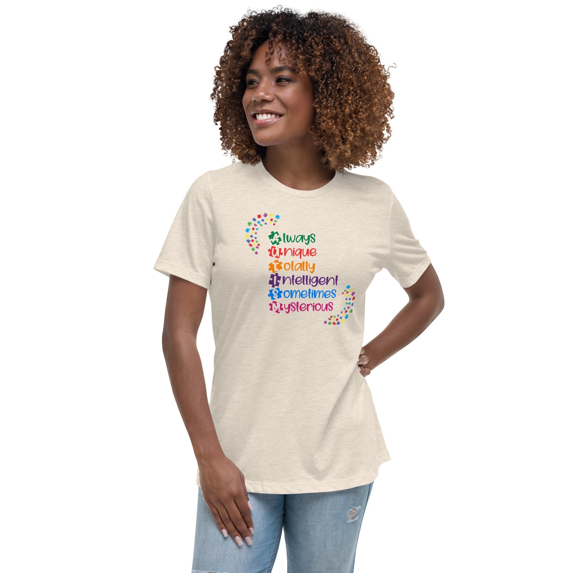 Women's Autism Motivation Custom T-Shirt - Kicks Shoelaces