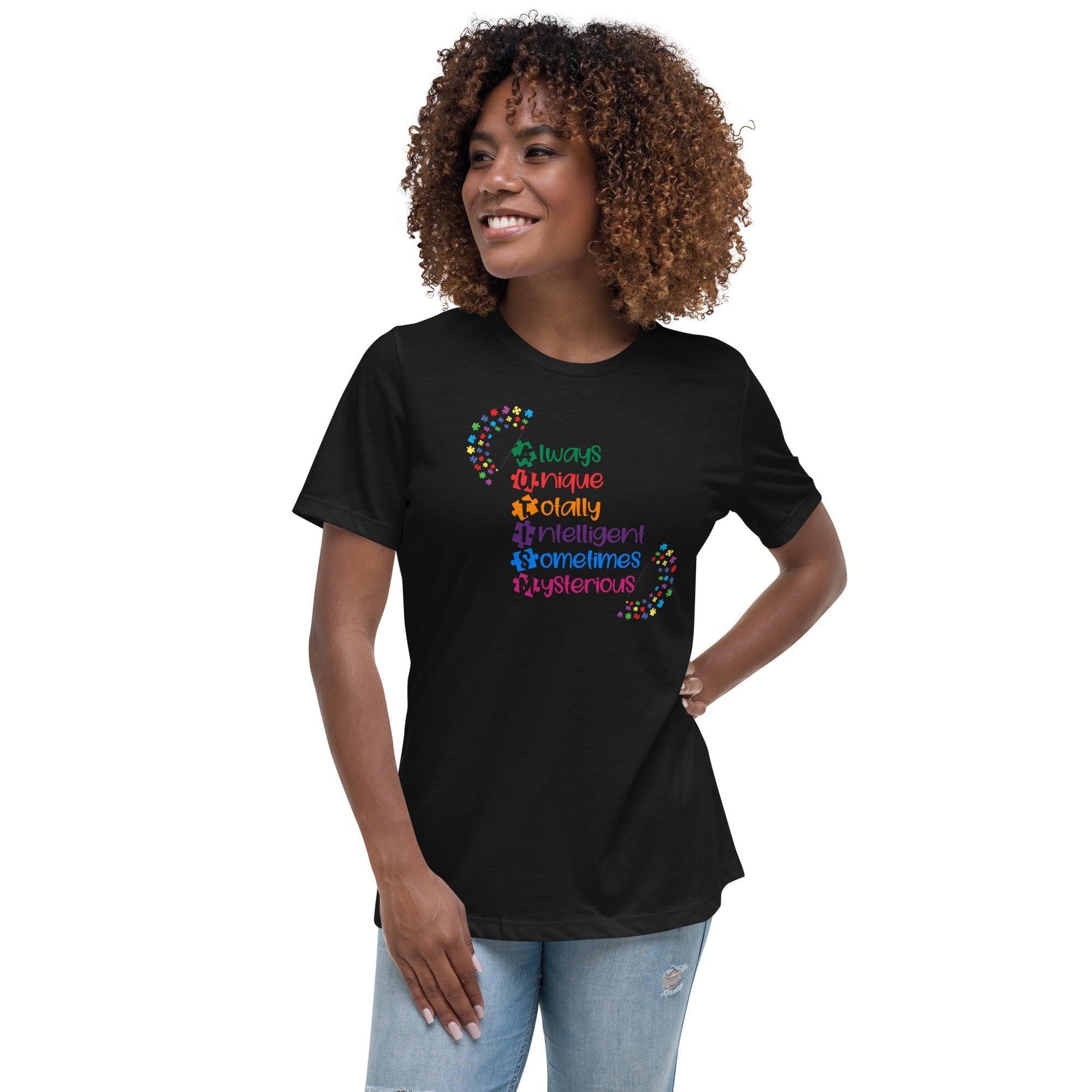 Women's Autism Motivation Custom T-Shirt - Kicks Shoelaces