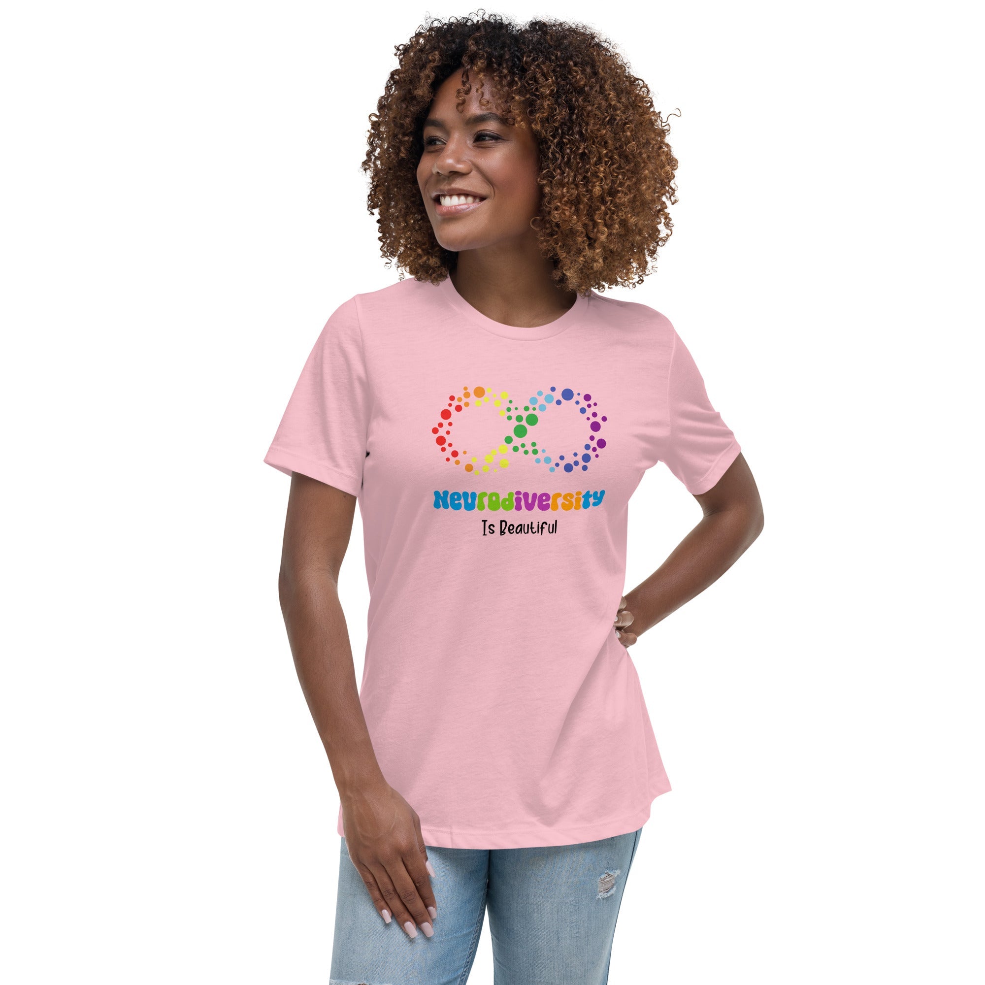 Women's Autism Neurodiversity Custom T-Shirt - Kicks Shoelaces