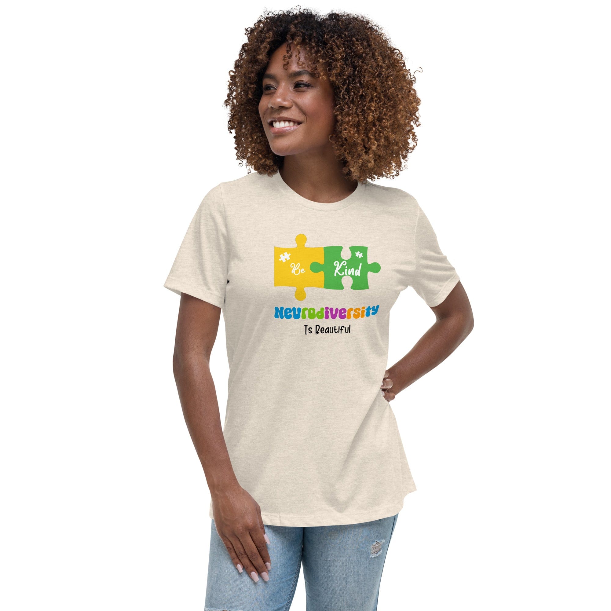 Women's Autism NT Custom T-Shirt - Kicks Shoelaces