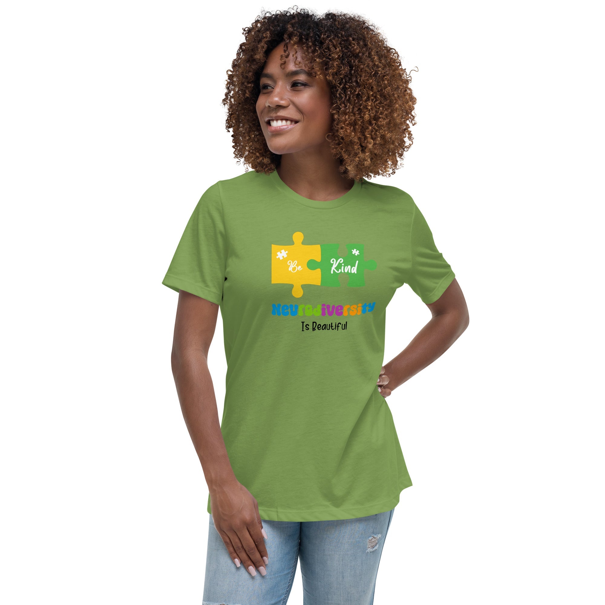 Women's Autism NT Custom T-Shirt - Kicks Shoelaces