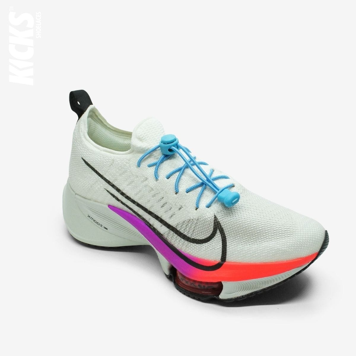 quick-laces-with-sky-blue-elastic-no-tie-shoelaces-on-nike-running-shoe-by-kicks-shoelaces